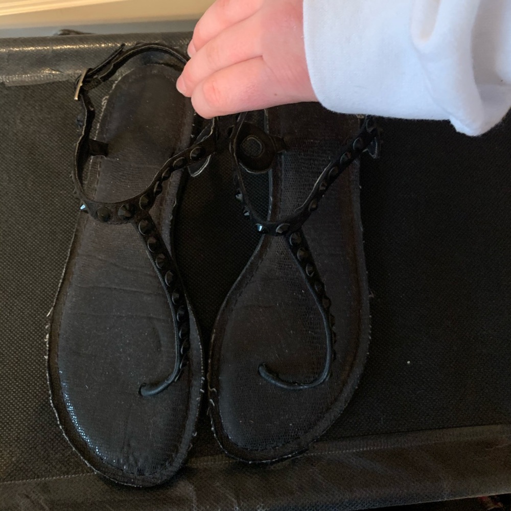 Black GB Sandals